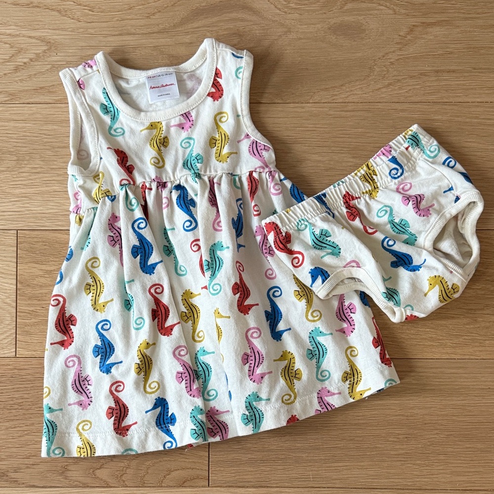 Hanna Andersson Seahorse dress